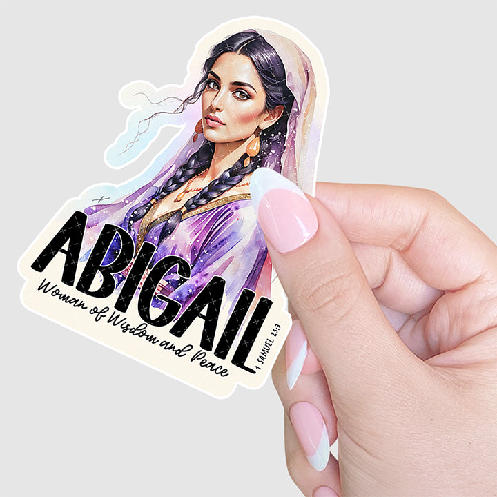 "Abigail" Christian Vinyl Sticker