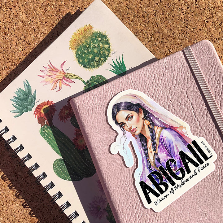 "Abigail" Christian Vinyl Sticker
