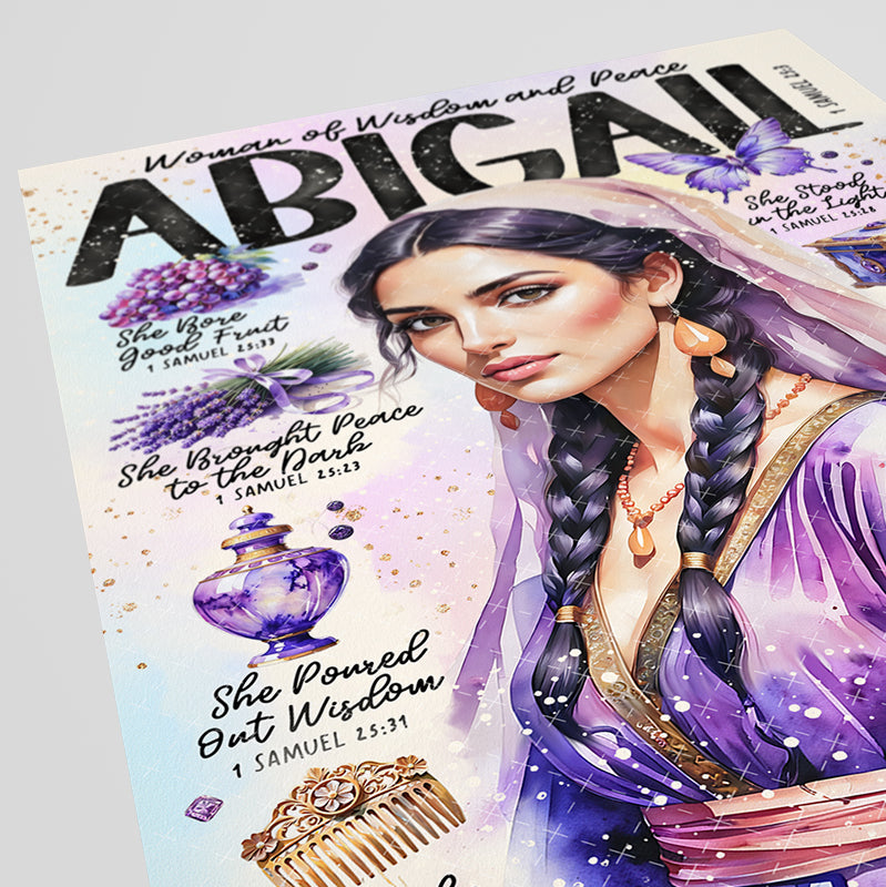 “Abigail” Christian Greeting Card