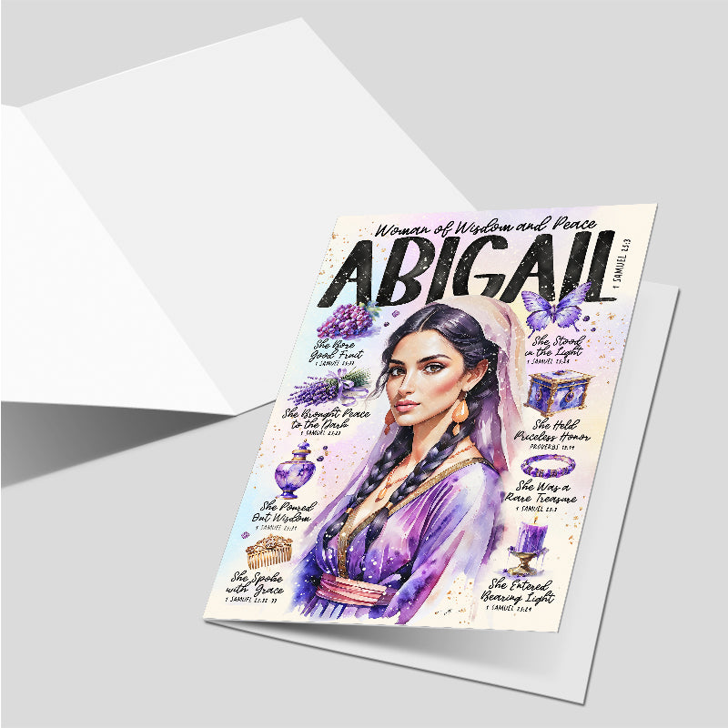 “Abigail” Christian Greeting Card