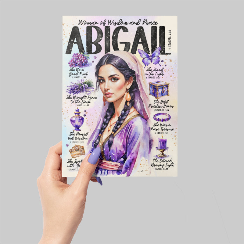 “Abigail” Christian Greeting Card