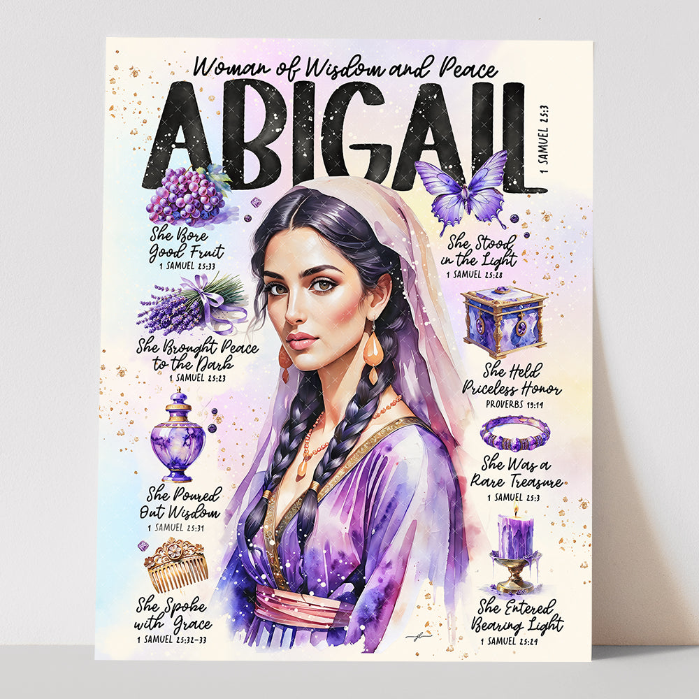 “Abigail” Christian Art Print