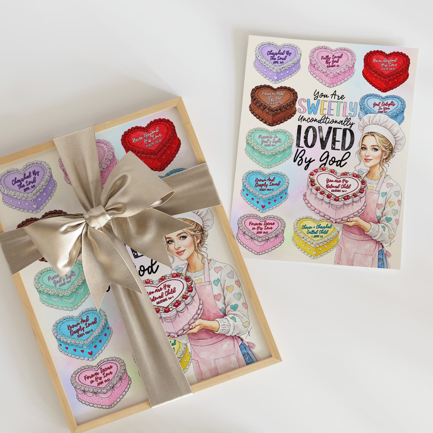 "You Are Sweetly Loved" Christian Art Print