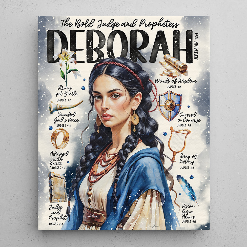 “Deborah” Christian Canvas