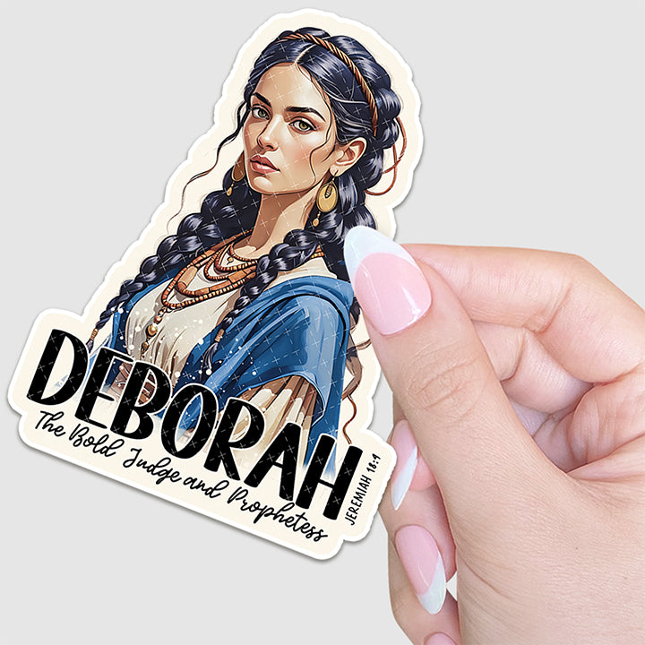 "Deborah" Christian Vinyl Sticker