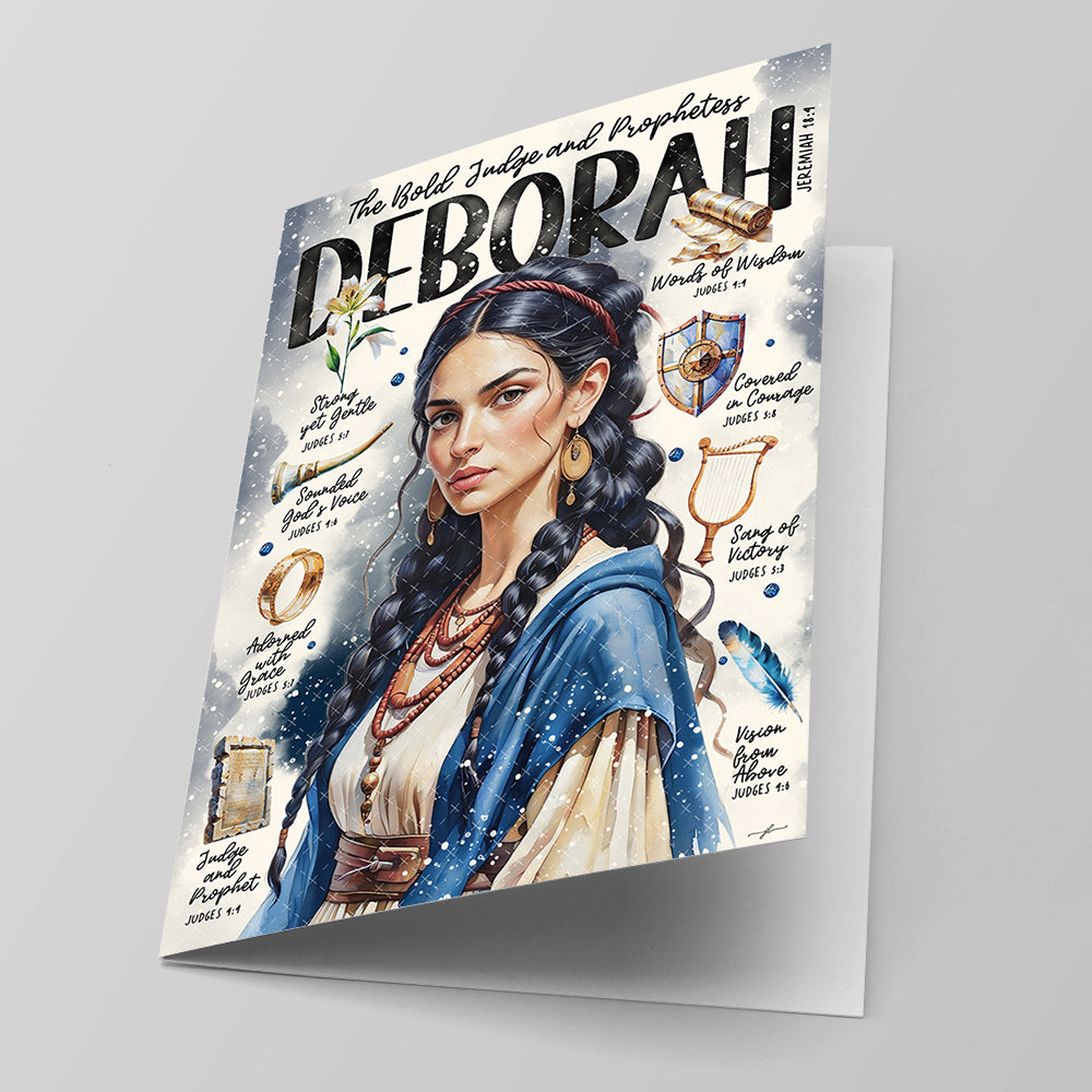 “Deborah” Christian Greeting Card
