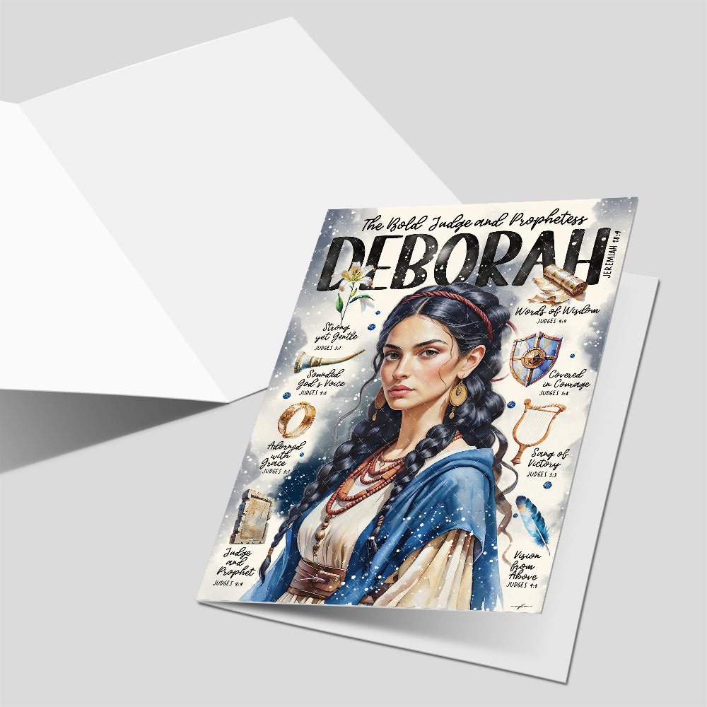 “Deborah” Christian Greeting Card