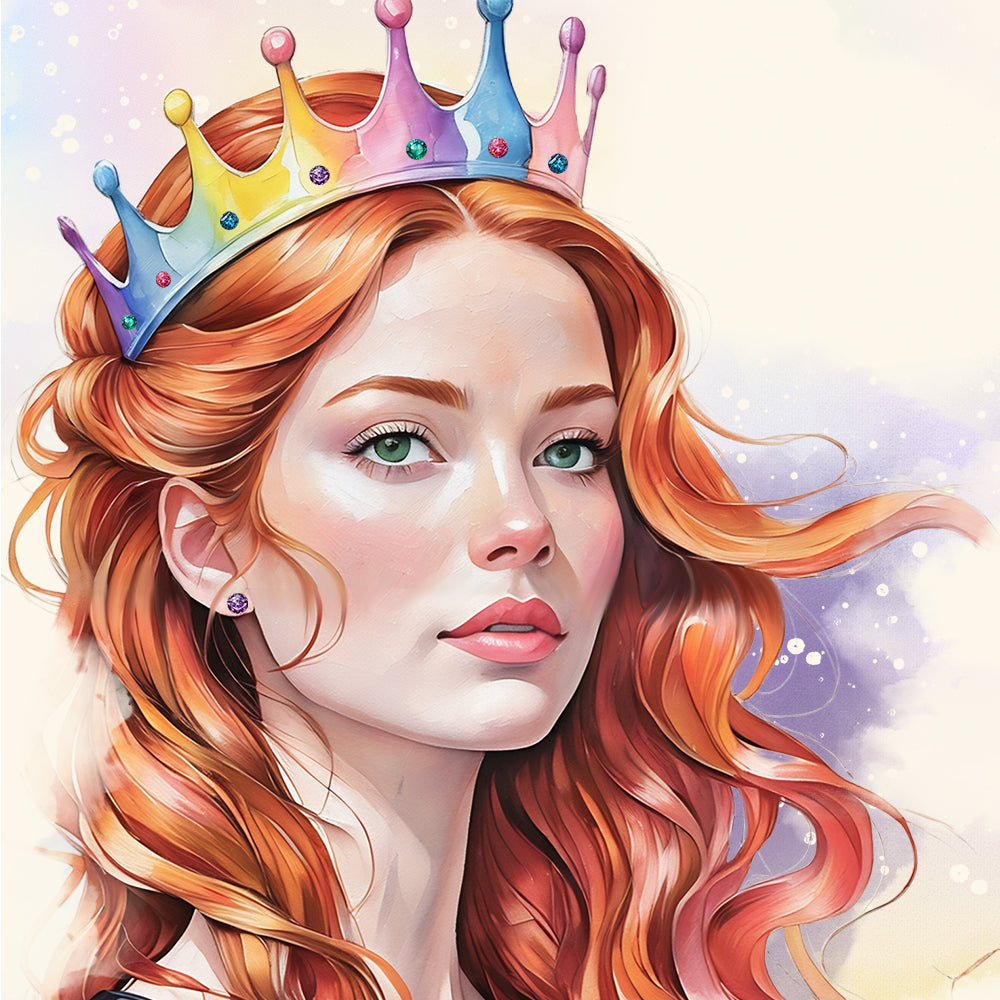 "Daughter of The King” Christian Art Print