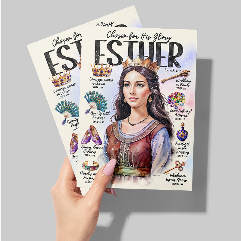 “Esther” Christian Greeting Card