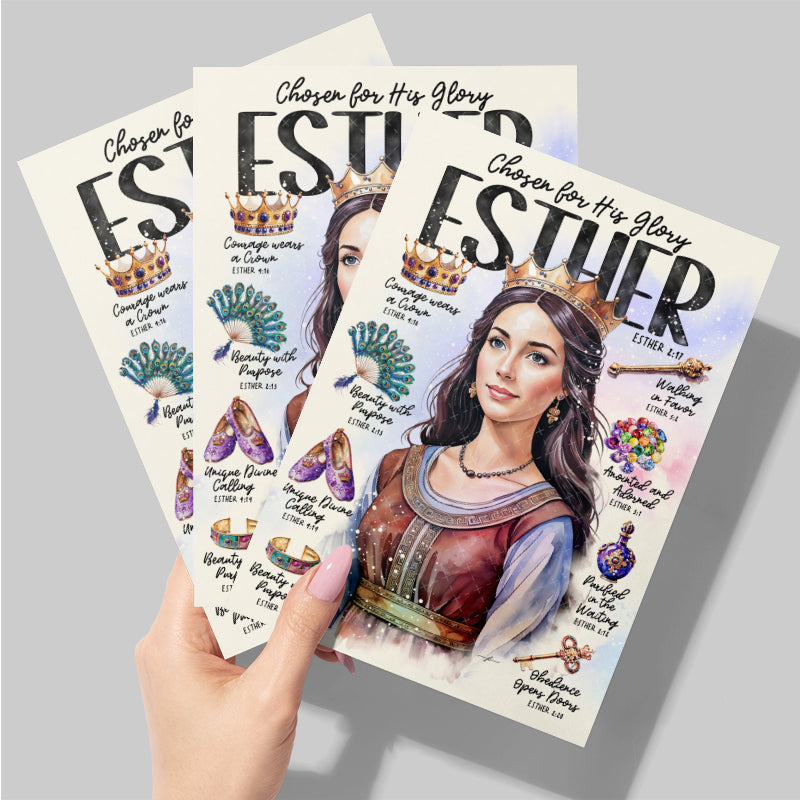 “Esther” Christian Greeting Card