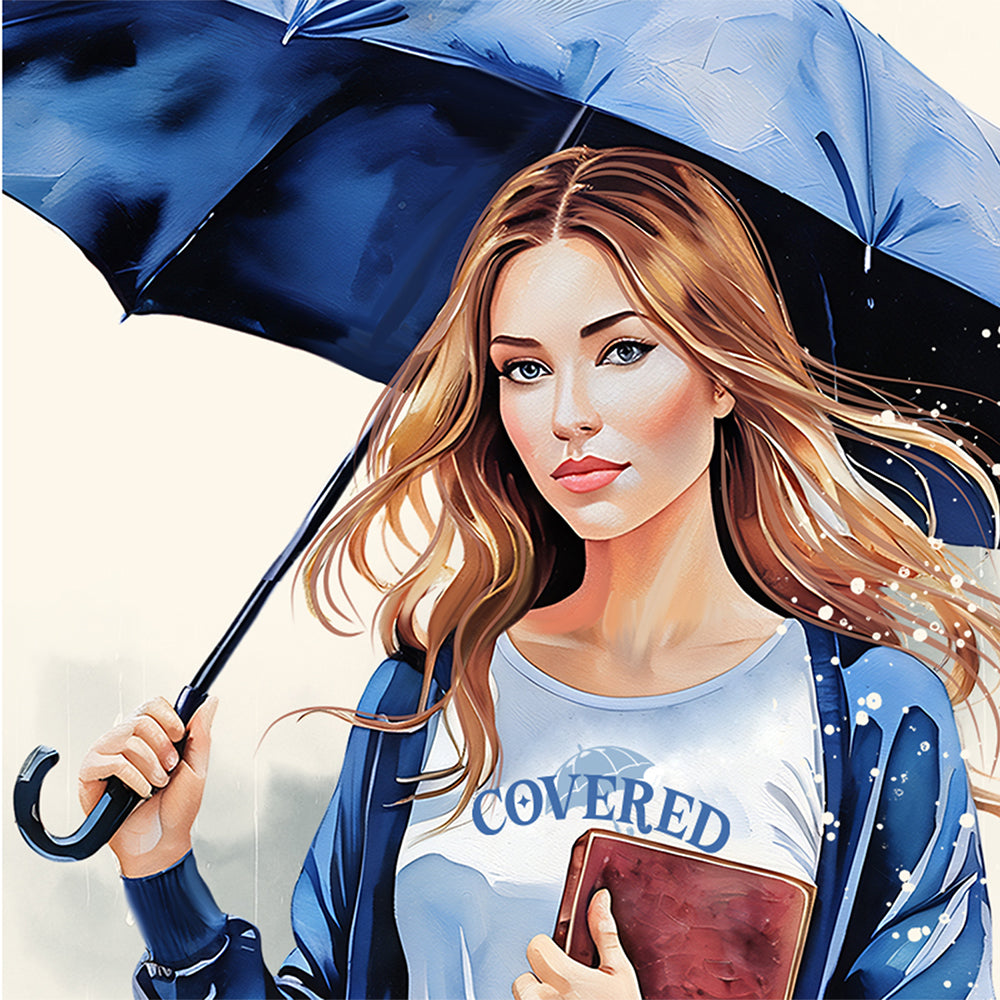 “In the Storm” Christian Art Print