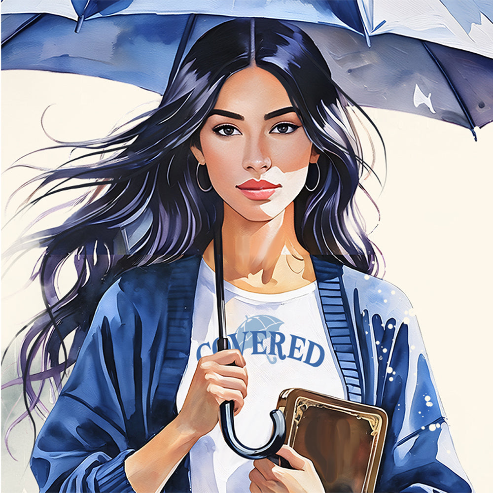 “In the Storm” Christian Art Print