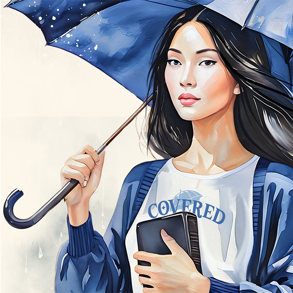 “In the Storm” Christian Art Print