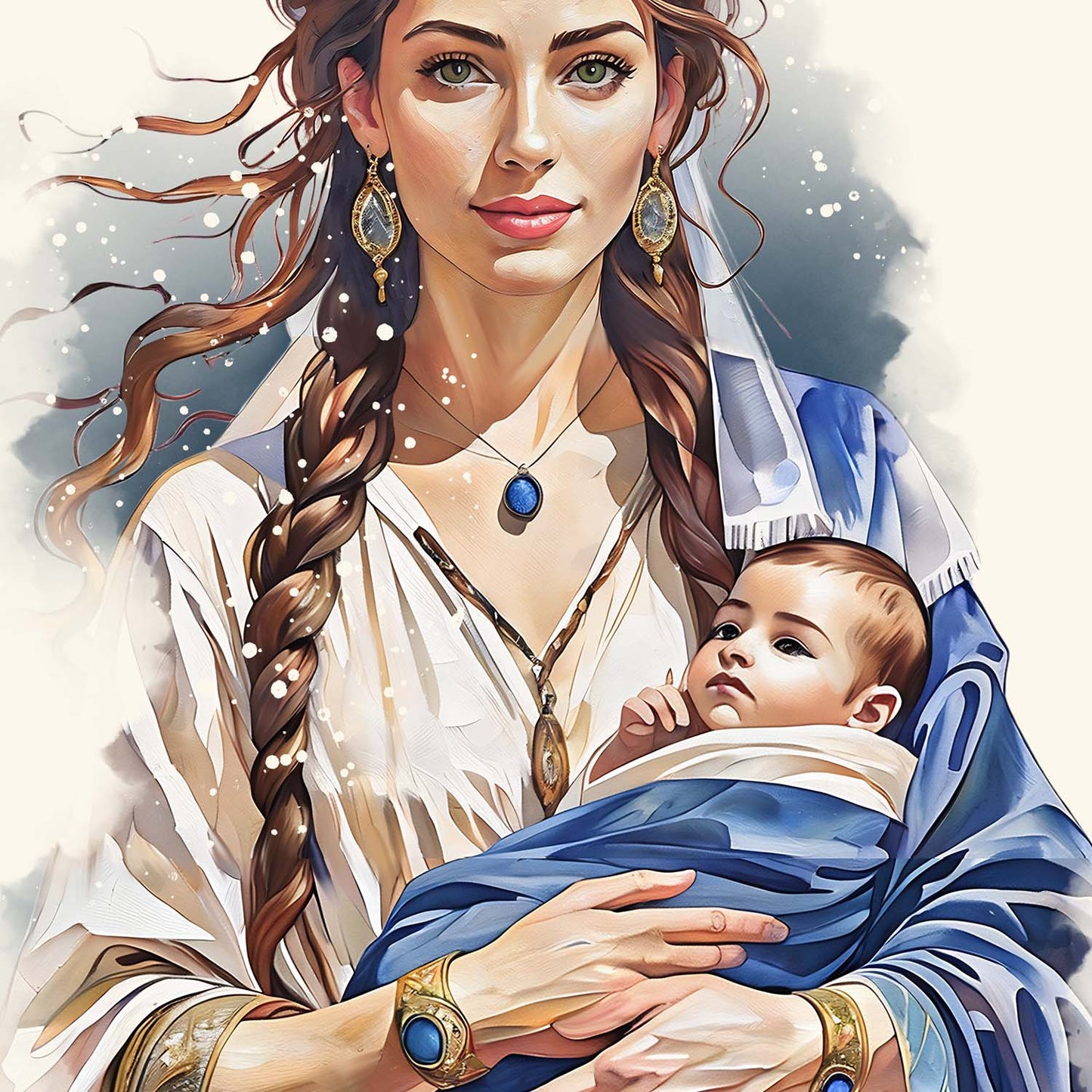 “Jehosheba” Christian Art Print