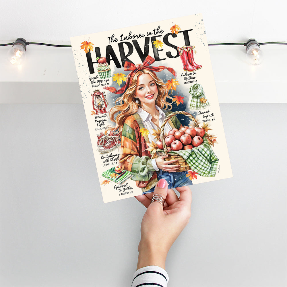 "Harvest" Christian Art Print