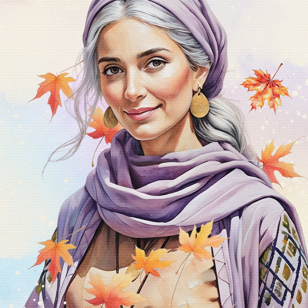 Lois • Women of The Bible • Scripture Prompt • Premium Christian Canvas