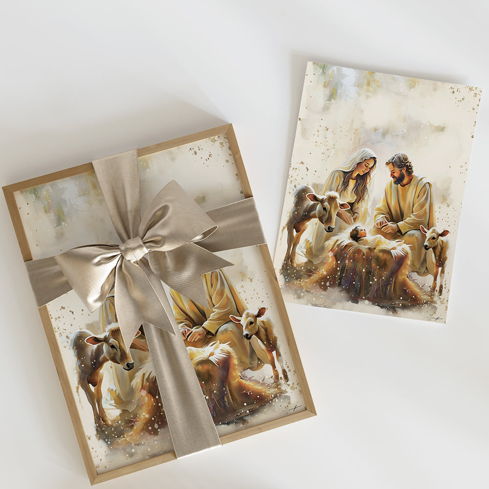 “Love Came Down” Christmas Art Print