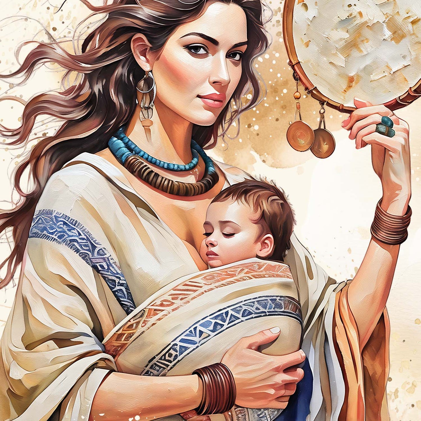“Miriam” Christian Art Print