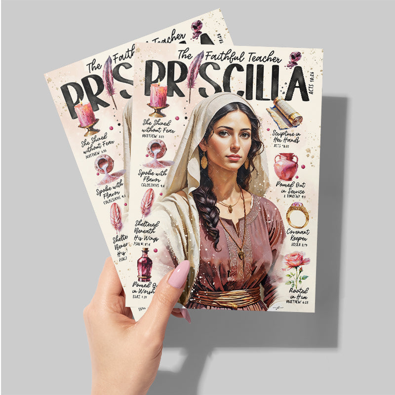 “Priscilla” Christian Greeting Card