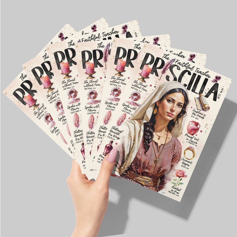 "Priscilla" Christian Fine Art Greeting Card