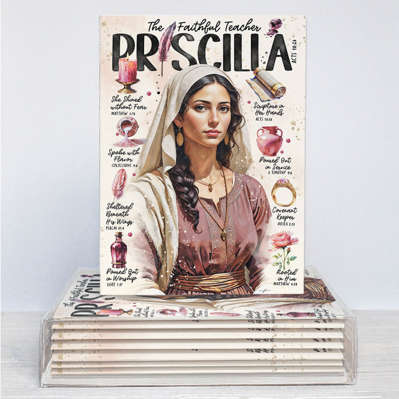 “Priscilla” Christian Greeting Card