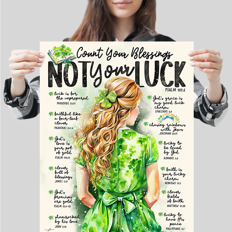 “Count Your Blessings" Christian Art Prints