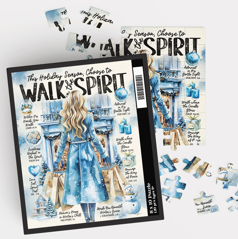 Walk in the Spirit Scripture Prompt Christian Puzzle