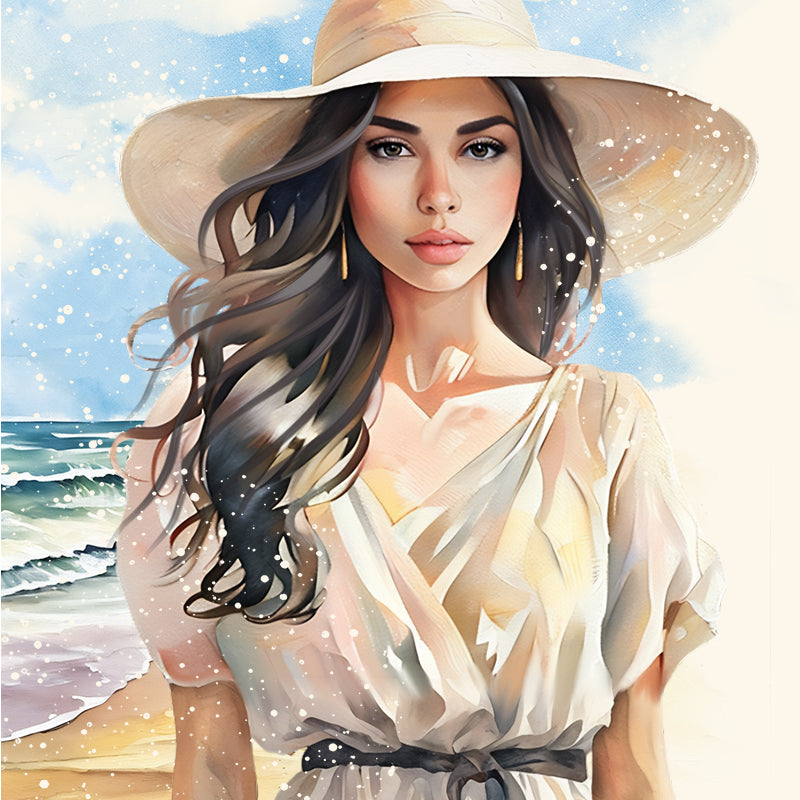 Waves of Grace Giclée Scripture Prompt Fine Art Print