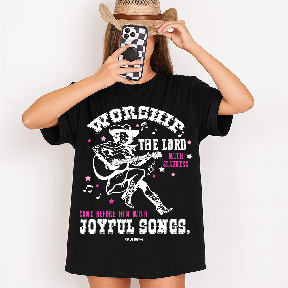 "Worship The Lord" Christian T-Shirt