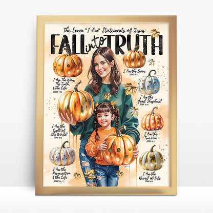 Fall Into Truth, Study Guide, Giclée Christian Art Print