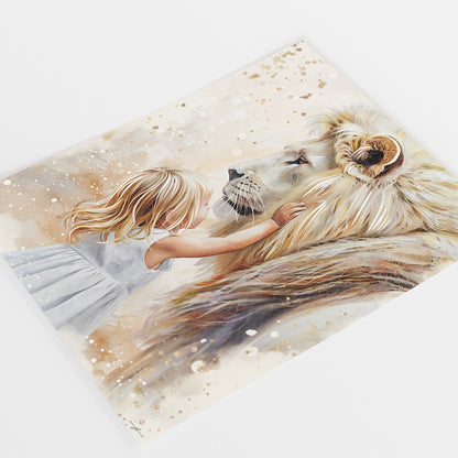 Lion of Judah | Abba | Giclée Christian Art Print