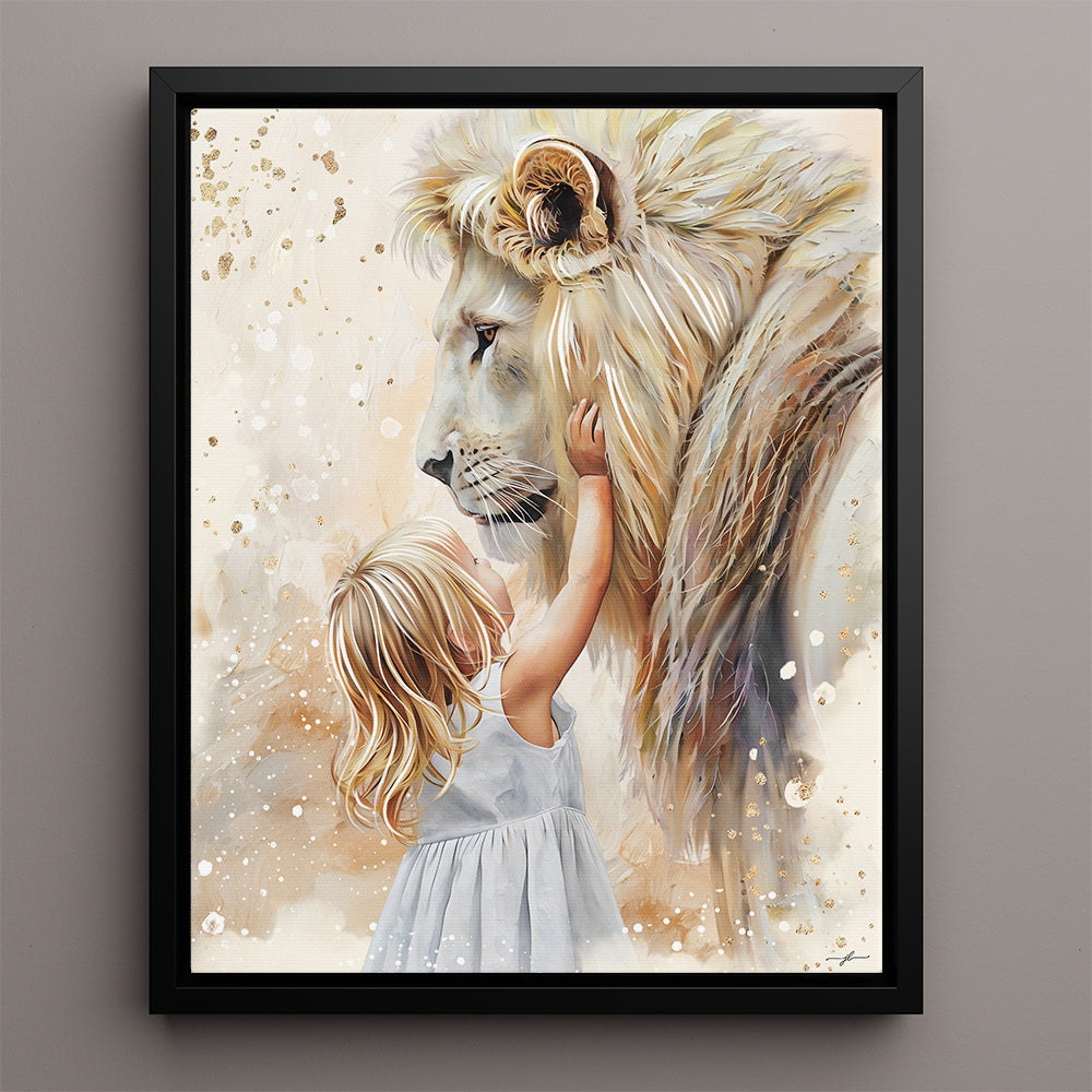 “Abba” Christian Premium Canvas