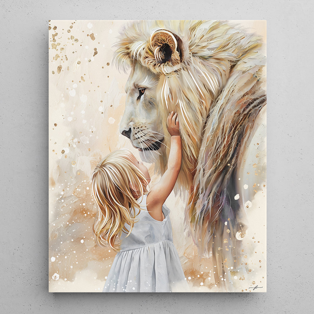 “Abba” Christian Premium Canvas