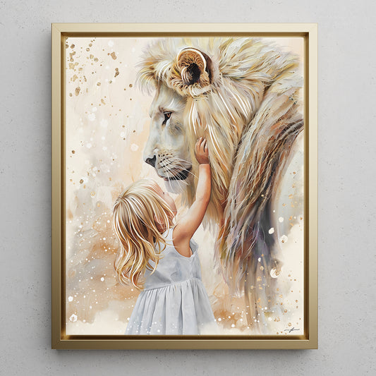 “Abba” Christian Premium Canvas