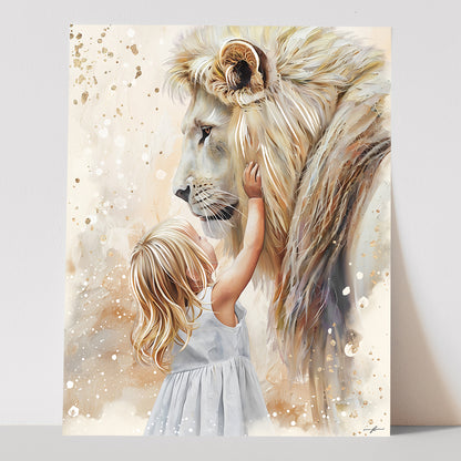 “Abba” Christian Art Print