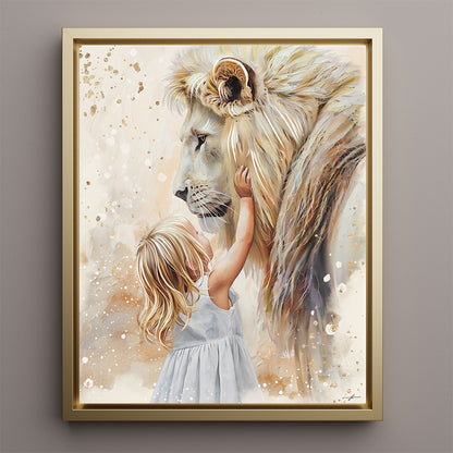 “Abba” Christian Premium Canvas