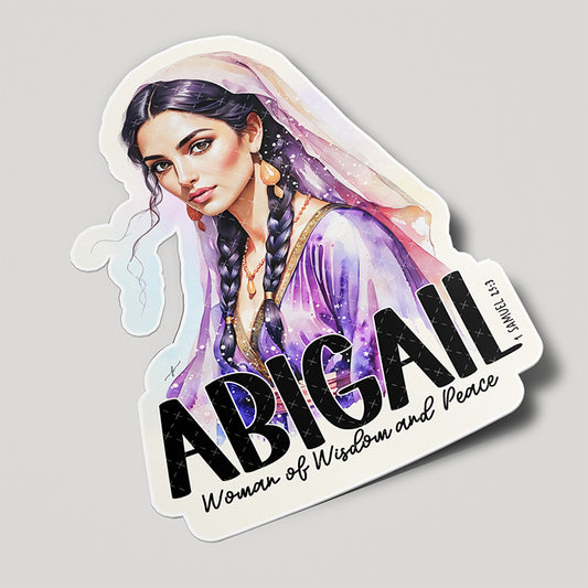 "Abigail" Christian Vinyl Sticker