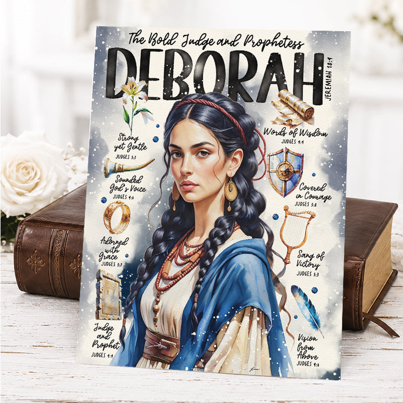 Women of The Bible | Deborah | Scripture Prompt Art Print
