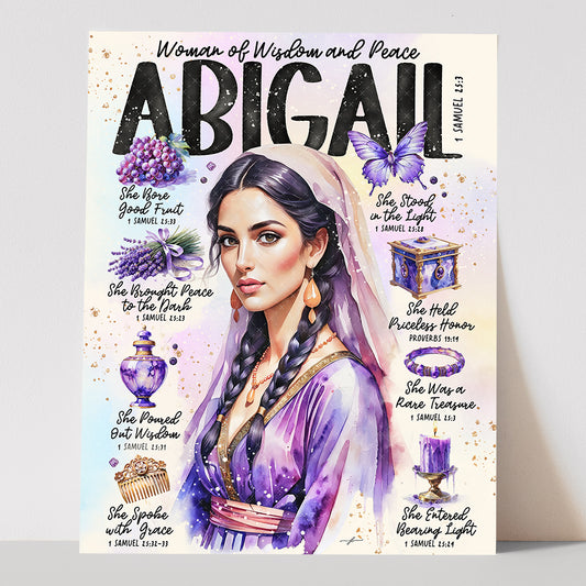 “Abigail” Christian Art Print