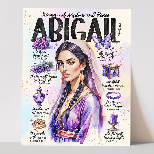“Abigail” Christian Art Print
