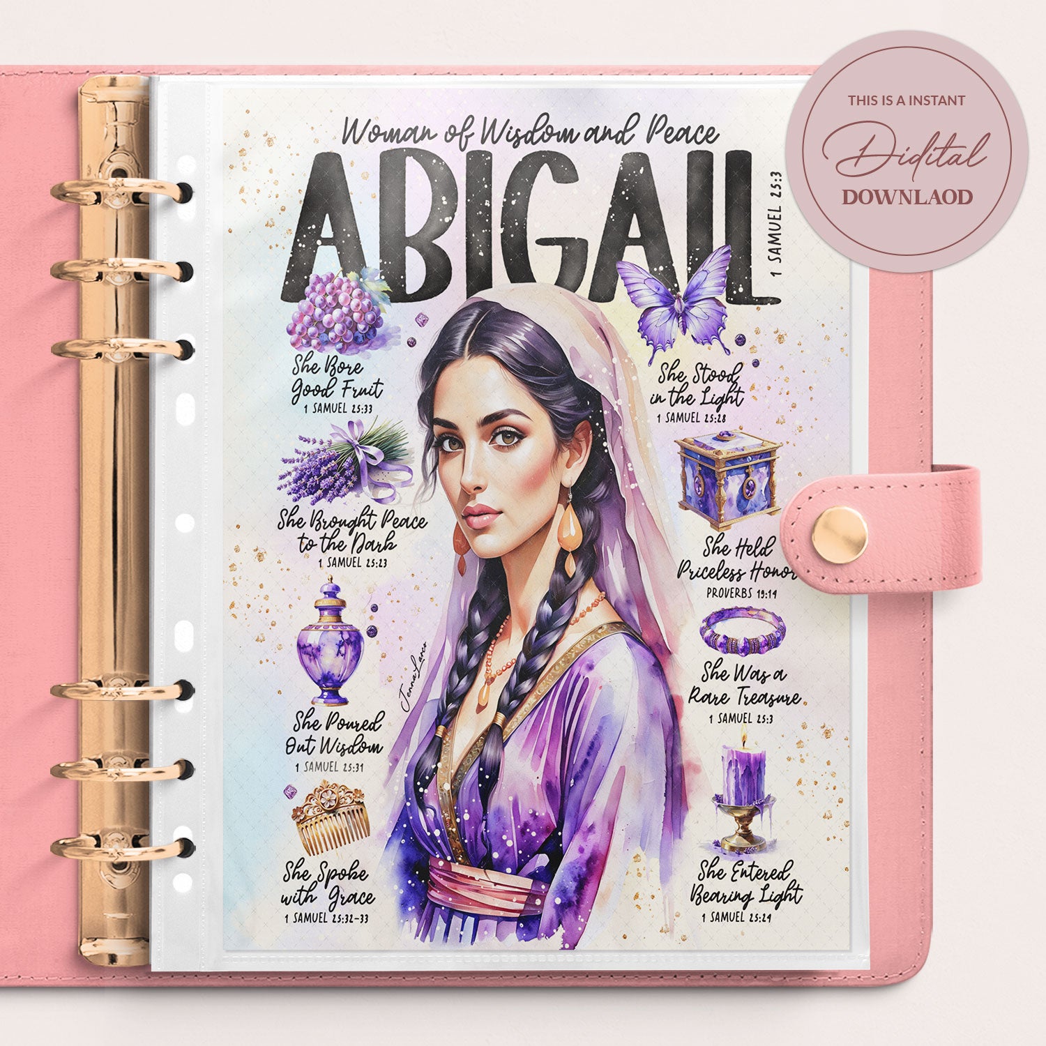 Abigail, Christian Digital Bible Study Guide