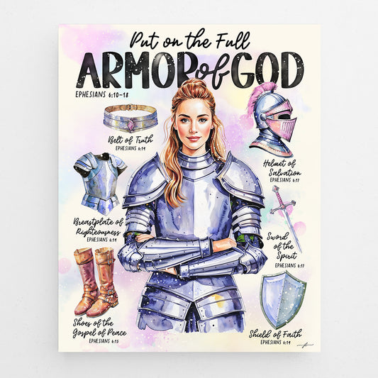 Amor of God | Series 1 | Scripture Prompt Canvas