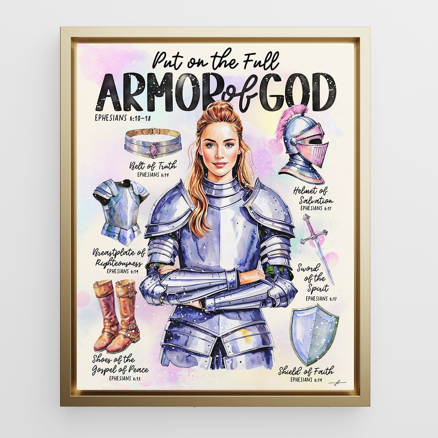 Amor of God | Series 1 | Scripture Prompt Canvas