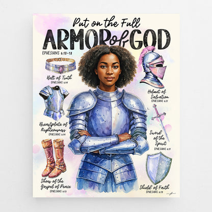 Amor of God | Series 1 | Scripture Prompt Canvas
