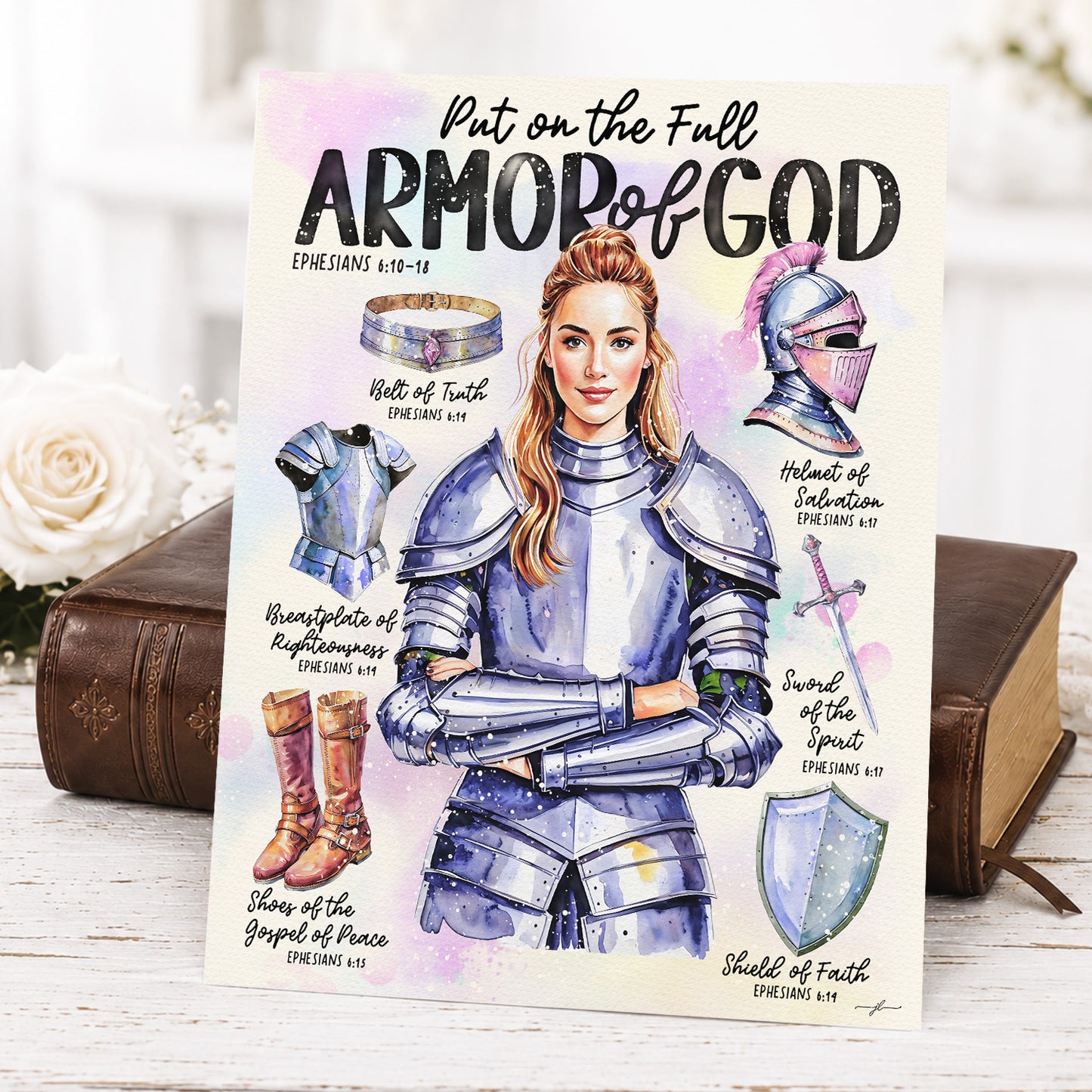 Amor of God | Series 1 | Scripture Prompt Art Print