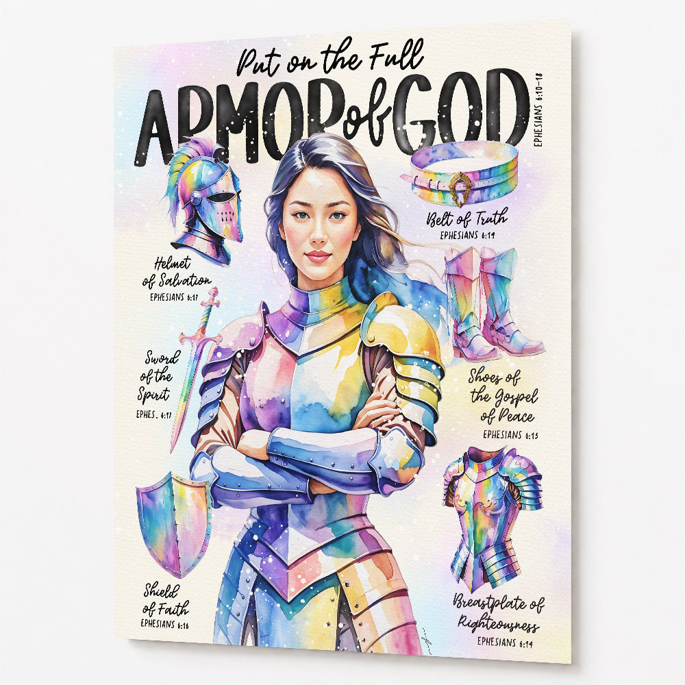 Armor of God | Series 2 | Scripture Prompt | Digital Art Print