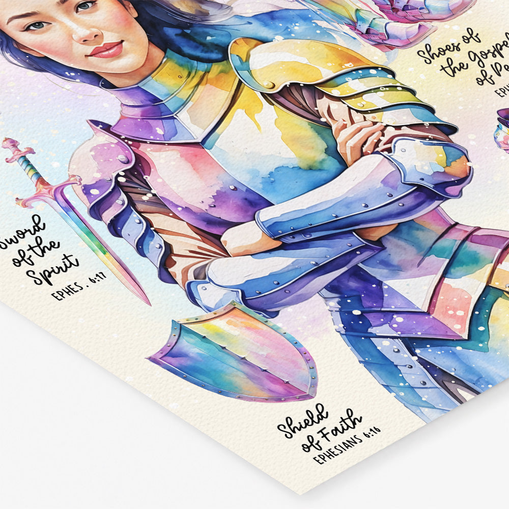 Armor of God • Scripture Prompt • Giclée Christian Art Print