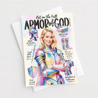 Armor of God • Scripture Prompt • Fine Art Christian Greeting Card