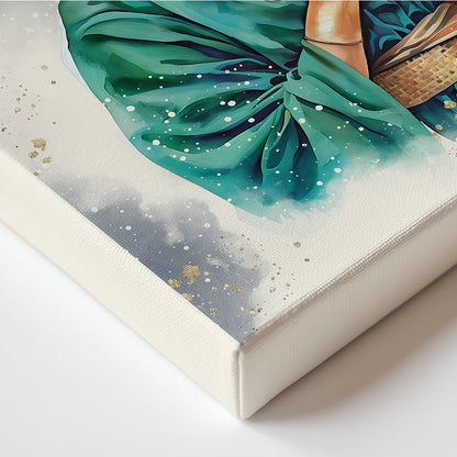 “Anna” Women of The Nativity Premium Canvas