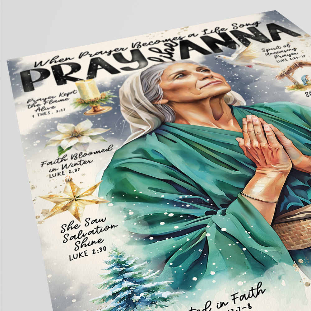 “Anna” Women of The Nativity Greeting Card